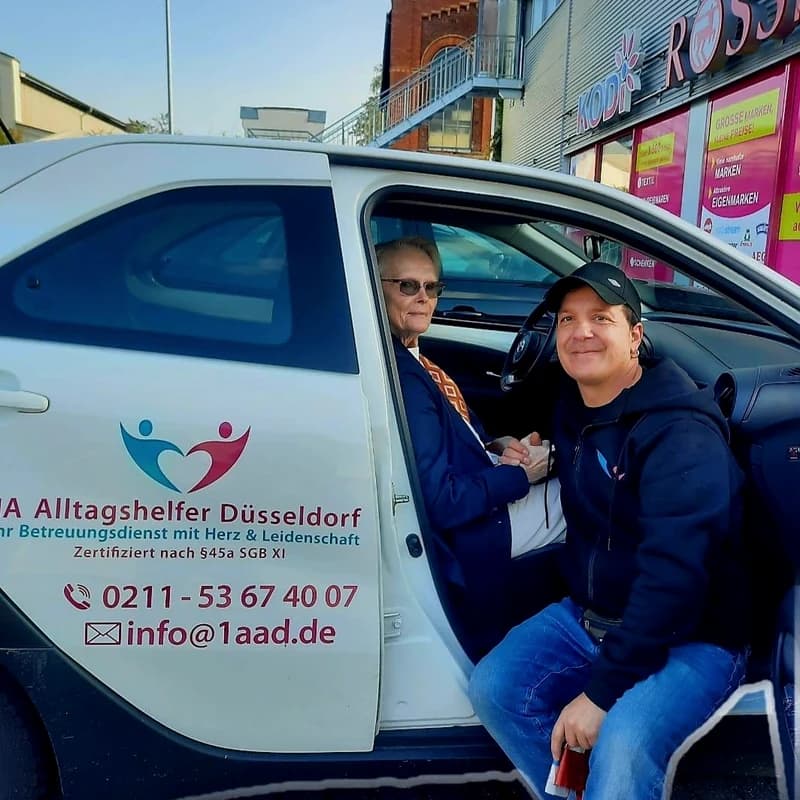 Im Einsatz, Teammitglied bei 1A Alltagshelfer Düsseldorf